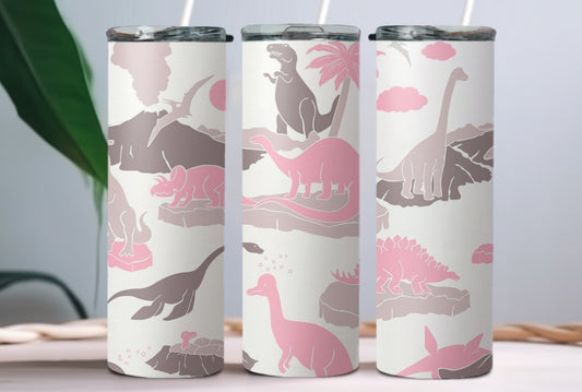 Dinosaur tumbler