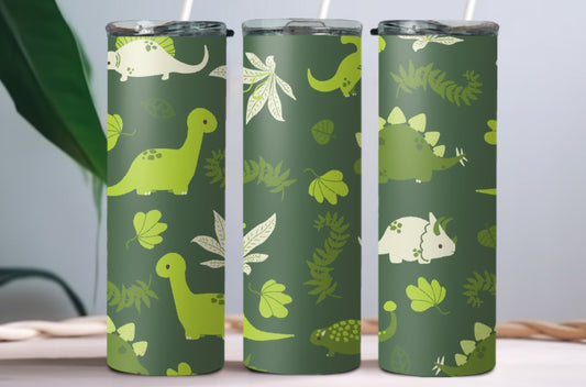 Dinosaur tumbler