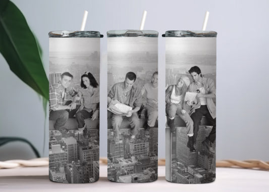 Friends skyscraper tumbler